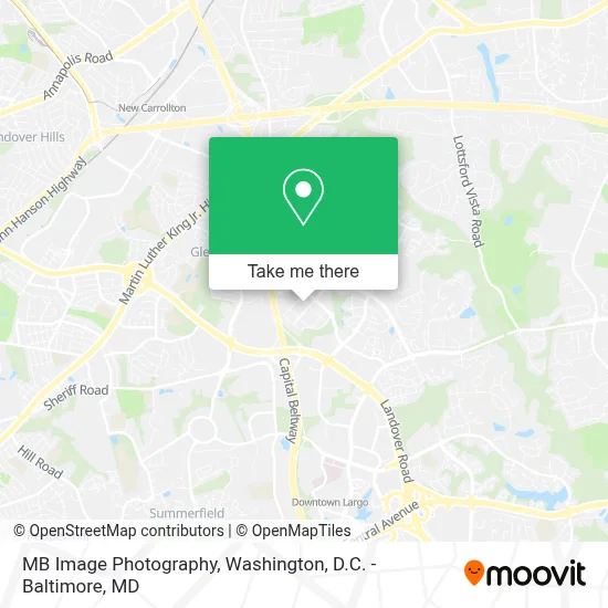 MB Image Photography map