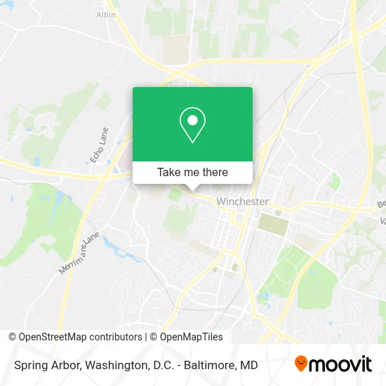 Spring Arbor map