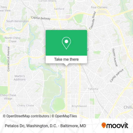 Petalos Dc map
