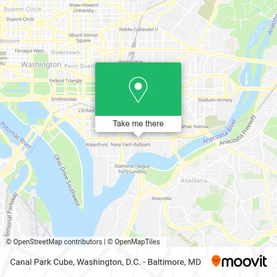 Canal Park Cube map