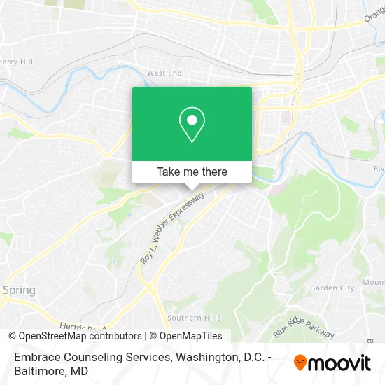 Embrace Counseling Services map
