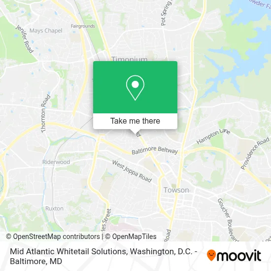 Mid Atlantic Whitetail Solutions map