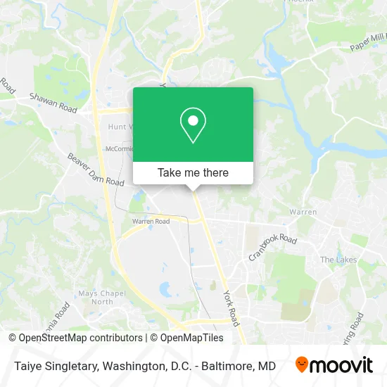 Taiye Singletary map