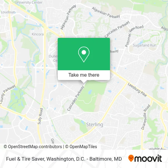 Fuel & Tire Saver map