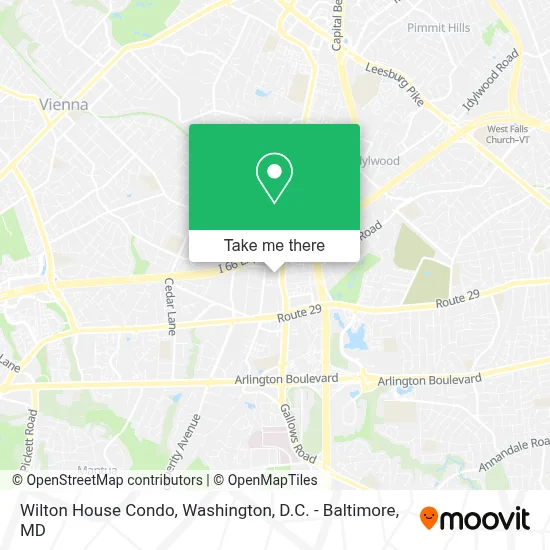 Wilton House Condo map