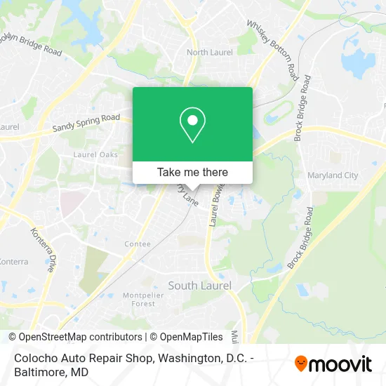 Colocho Auto Repair Shop map