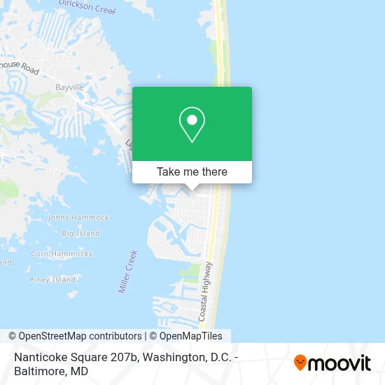 Nanticoke Square 207b map