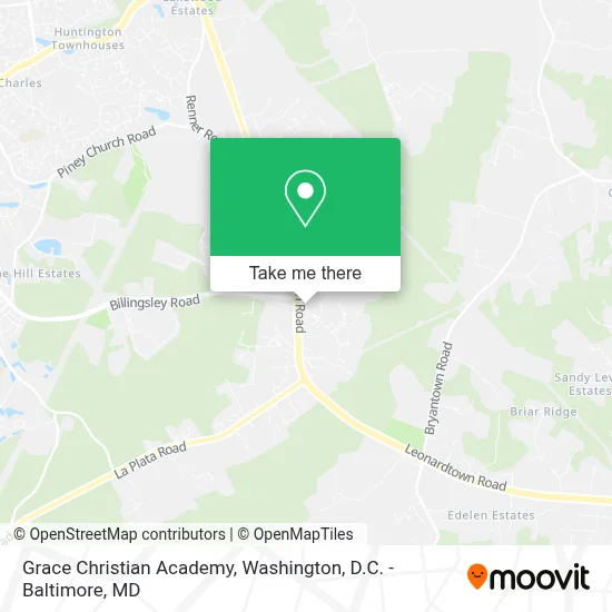 Grace Christian Academy map
