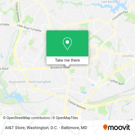 At&T Store map