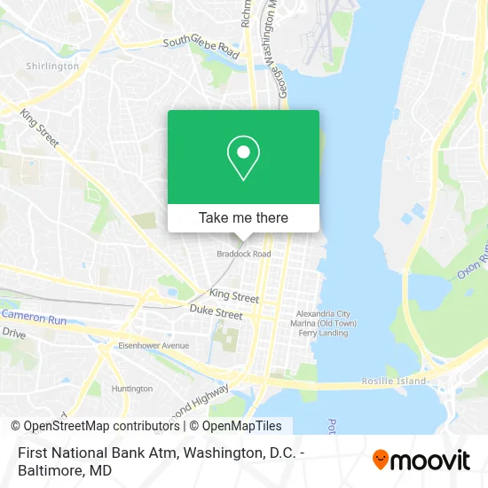 First National Bank Atm map