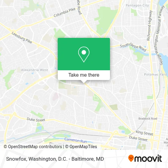 Snowfox map