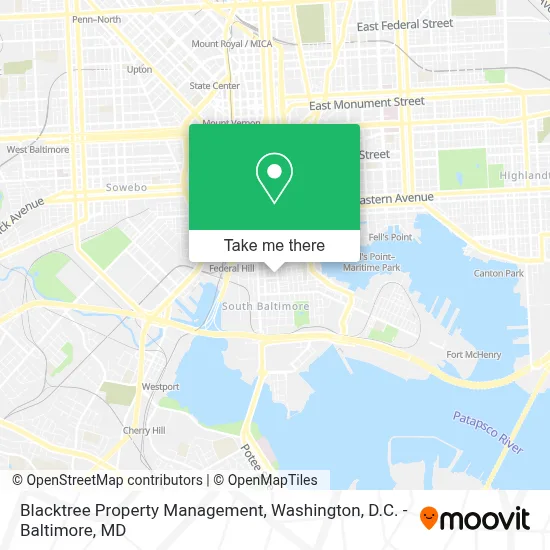 Blacktree Property Management map
