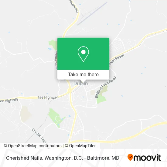Cherished Nails map