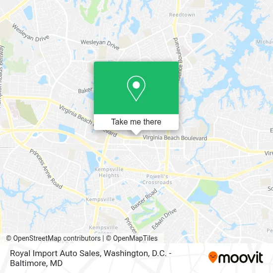 Royal Import Auto Sales map