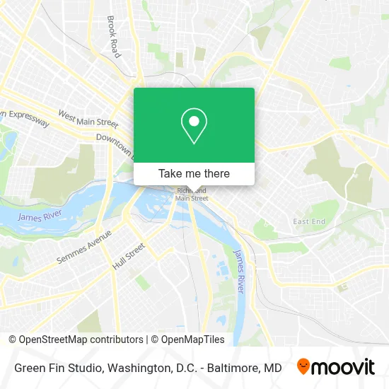 Green Fin Studio map