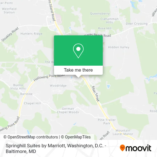 Springhill Suites by Marriott map