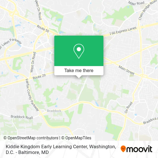 Kiddie Kingdom Early Learning Center map