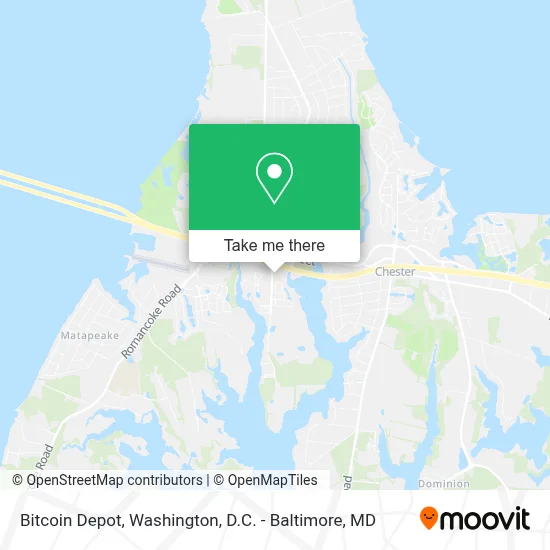 Bitcoin Depot map