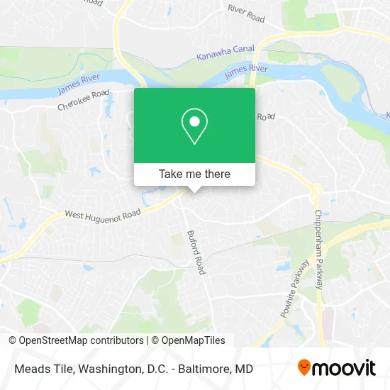 Meads Tile map
