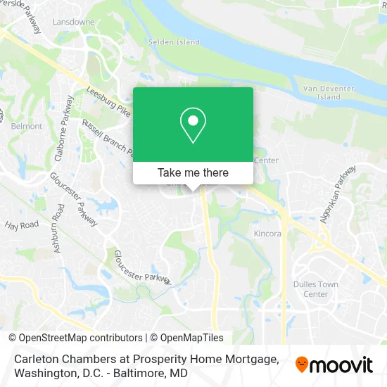 Carleton Chambers at Prosperity Home Mortgage map