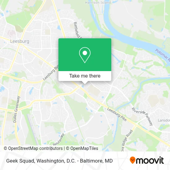 Geek Squad map