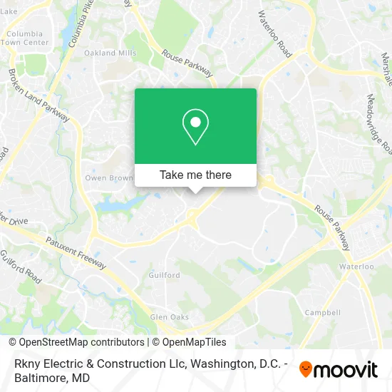 Rkny Electric & Construction Llc map