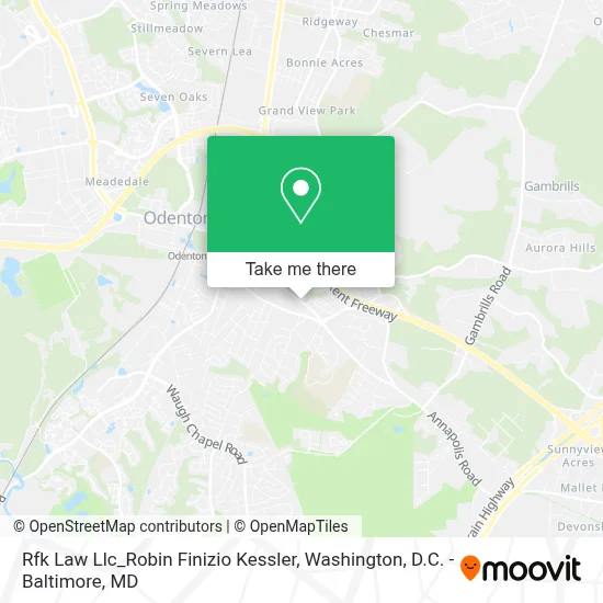 Rfk Law Llc_Robin Finizio Kessler map