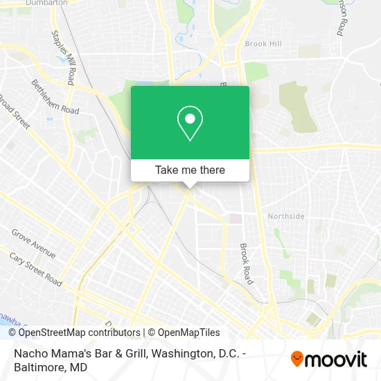 Nacho Mama's Bar & Grill map