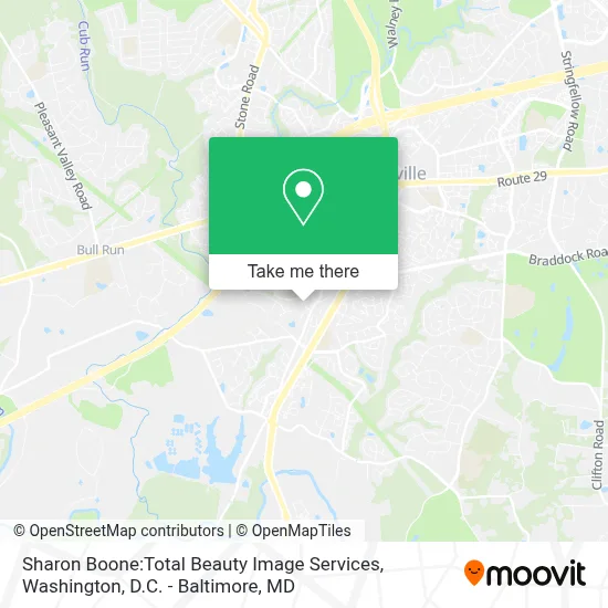 Sharon Boone:Total Beauty Image Services map