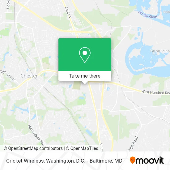 Cricket Wireless map
