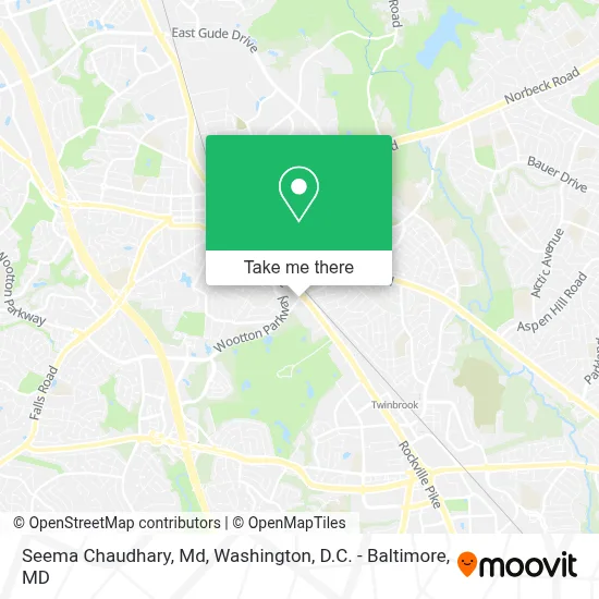 Seema Chaudhary, Md map