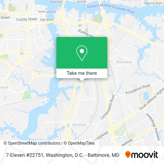7-Eleven #22751 map