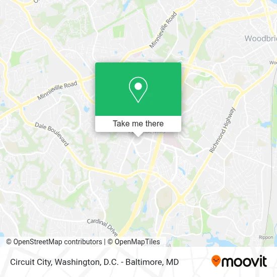 Circuit City map