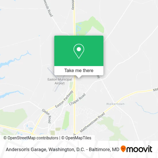 Anderson's Garage map