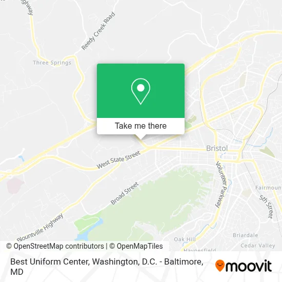 Best Uniform Center map