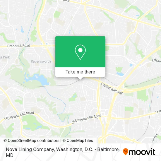 Nova Lining Company map