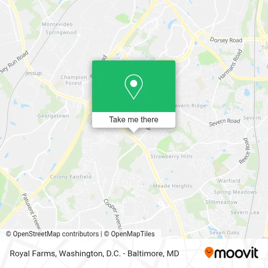 Royal Farms map