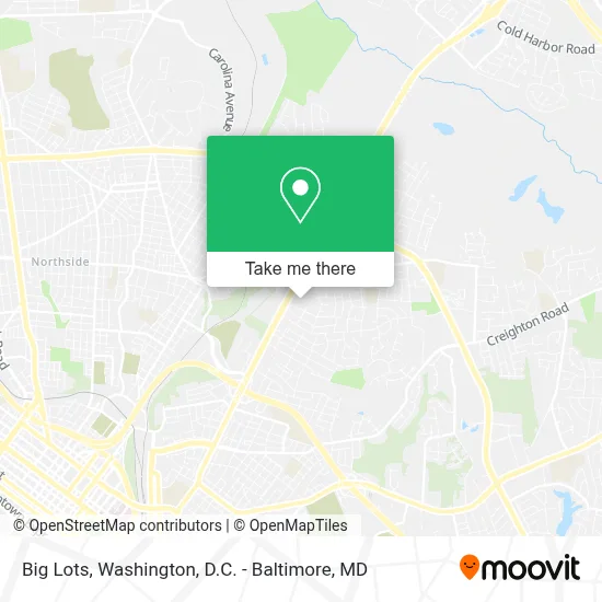 Big Lots map