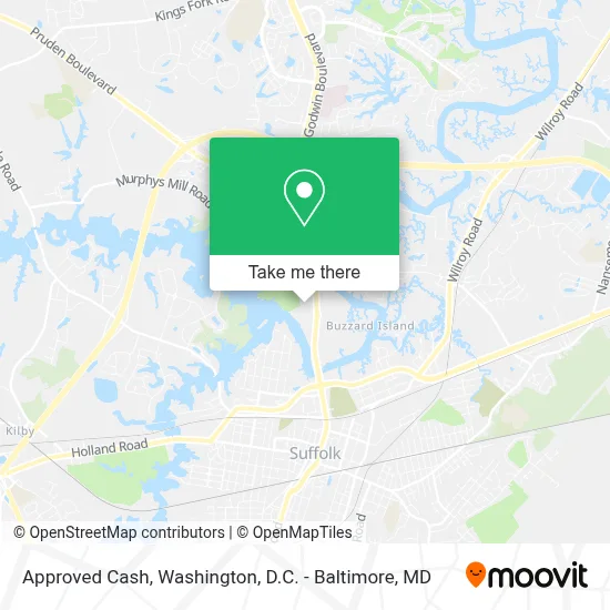 Approved Cash map