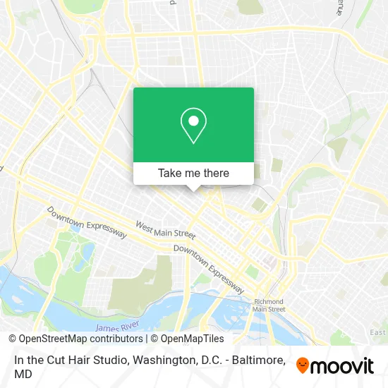 In the Cut Hair Studio map