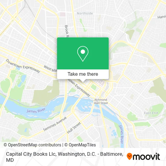Capital City Books Llc map