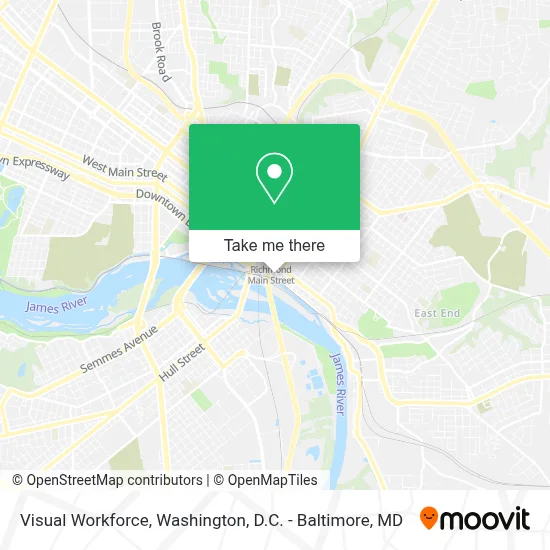 Visual Workforce map