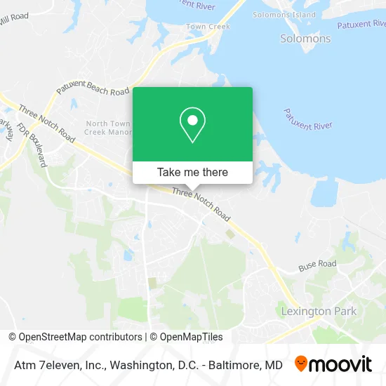 Atm 7eleven, Inc. map