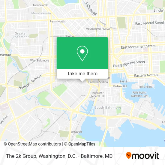 The 2k Group map