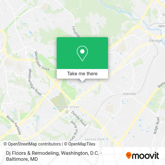 Dj Floors & Remodeling map