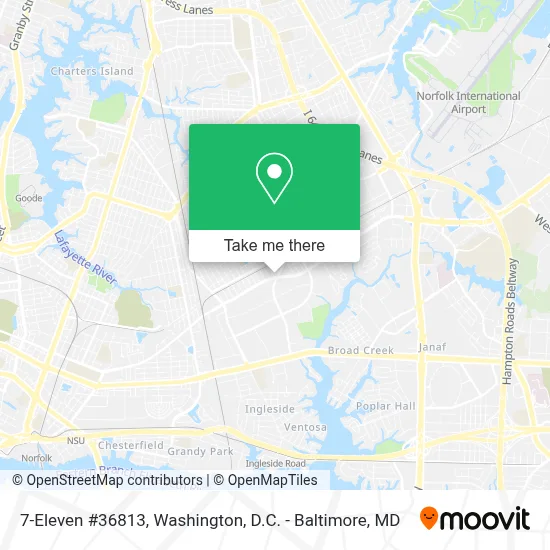 7-Eleven #36813 map