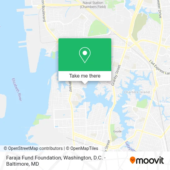 Faraja Fund Foundation map