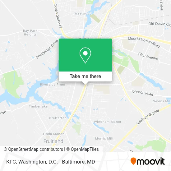 Kfc map
