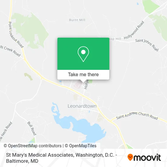 St Mary's Medical Associates map