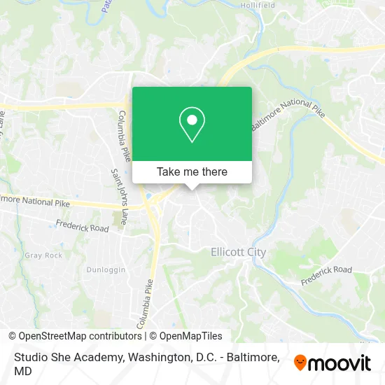 Studio She Academy map